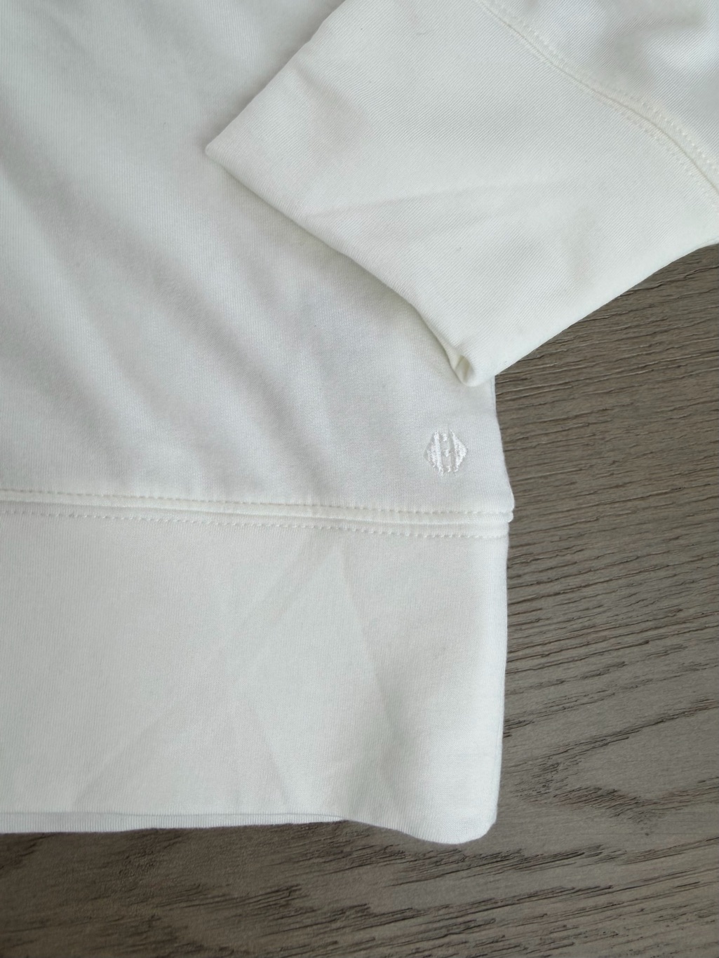 Tavi Cozy Collared Sweatshirt Xl Coconut Ebony Modal Fleece Athleisure Nwt — image 4 of 8